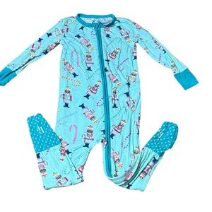 Glitterville studios posh peanut 18-24 mos bamboo nutcracker bodysuit pajamas